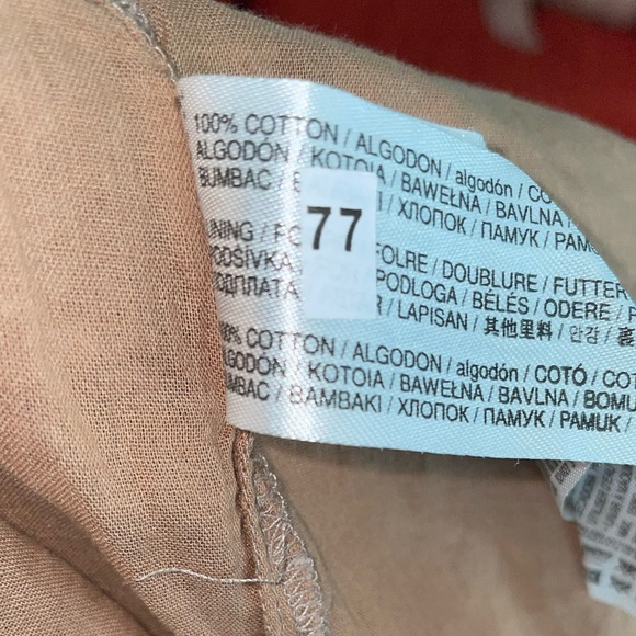 New MANGO Paisley Print Cotton Short Size Small - Picture 7 of 9